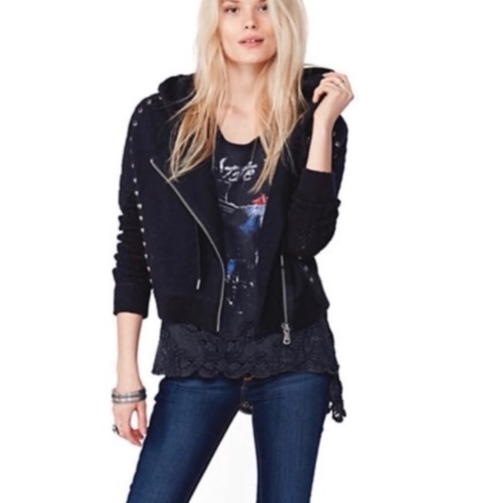 Free People ring my bell hoodie